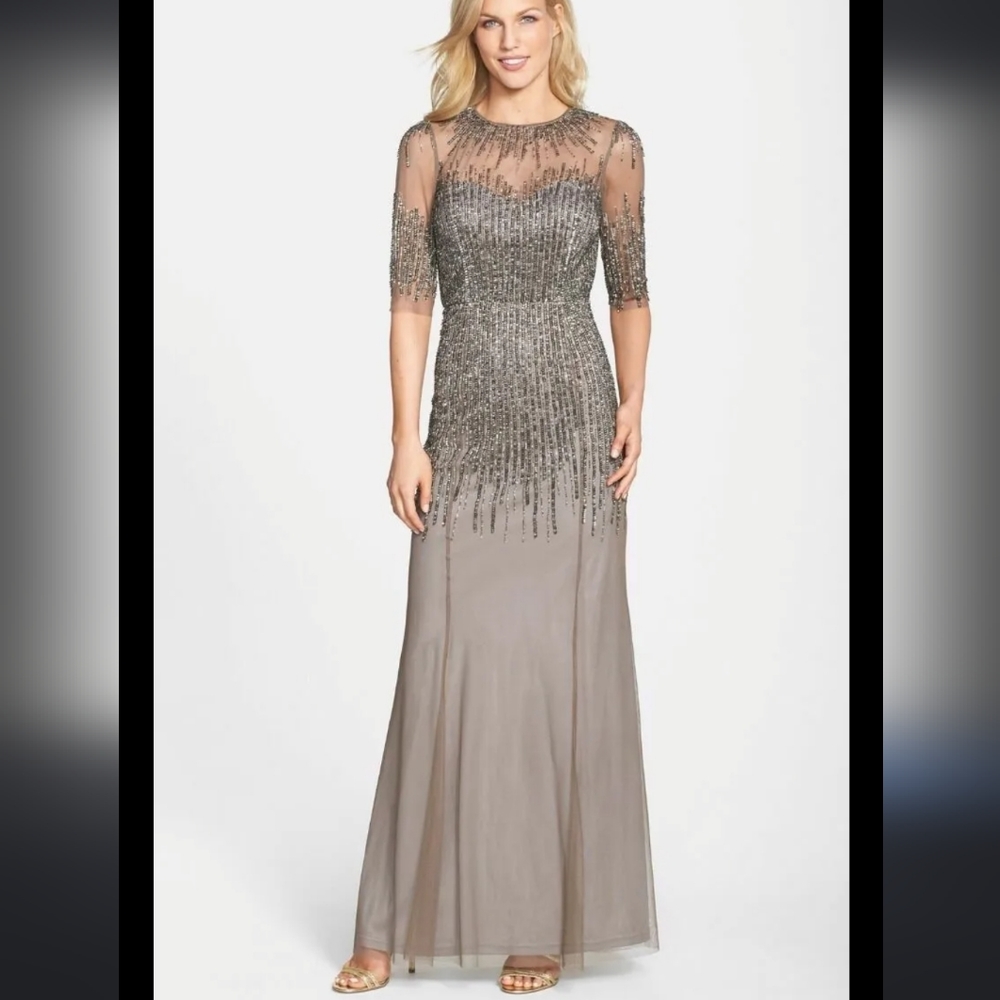 Adriana pappel wedding bridesmaid dress size 12